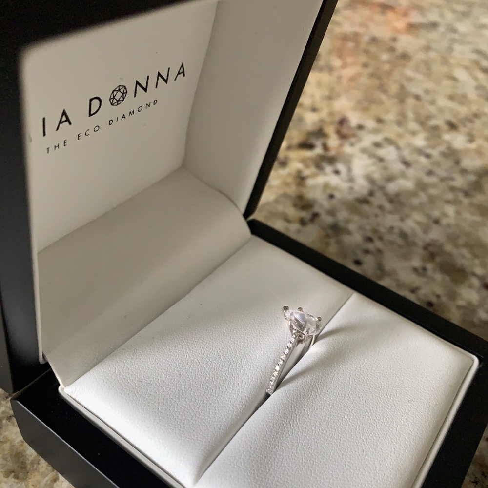 Miadonna Idyllic Stackable Engagement Ring - image 2